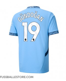 Günstige Manchester City Ilkay Gundogan #19 Heimtrikot 2024-25 Kurzarm